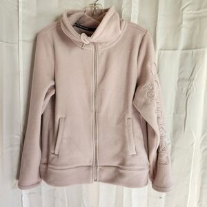 Calvin Klein Performance Size Medium Light Pink Zip Up Jacket